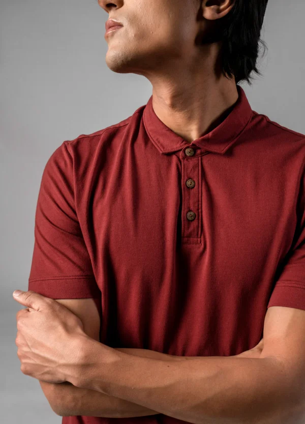 SYRAH POLO half polo T-shirt